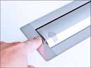 boitier support de prise escamotable pour bureau